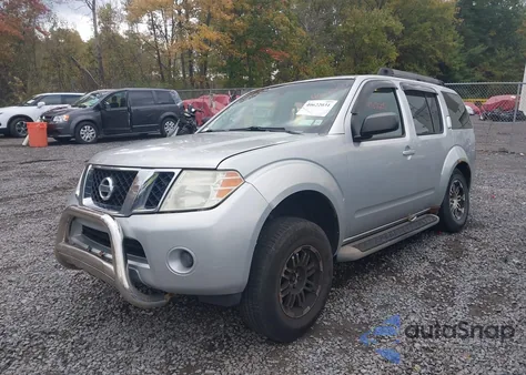 2008 Nissan Pathfinder S from USA, damaged, VIN 5N1AR18B68C626549